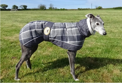 Ash Tweed coat for greyhounds-the luxury tweed collection