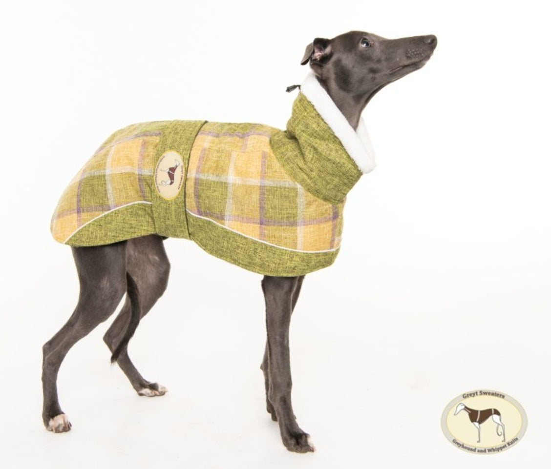 Willow tweed coat for greyhounds - the luxury tweed collection