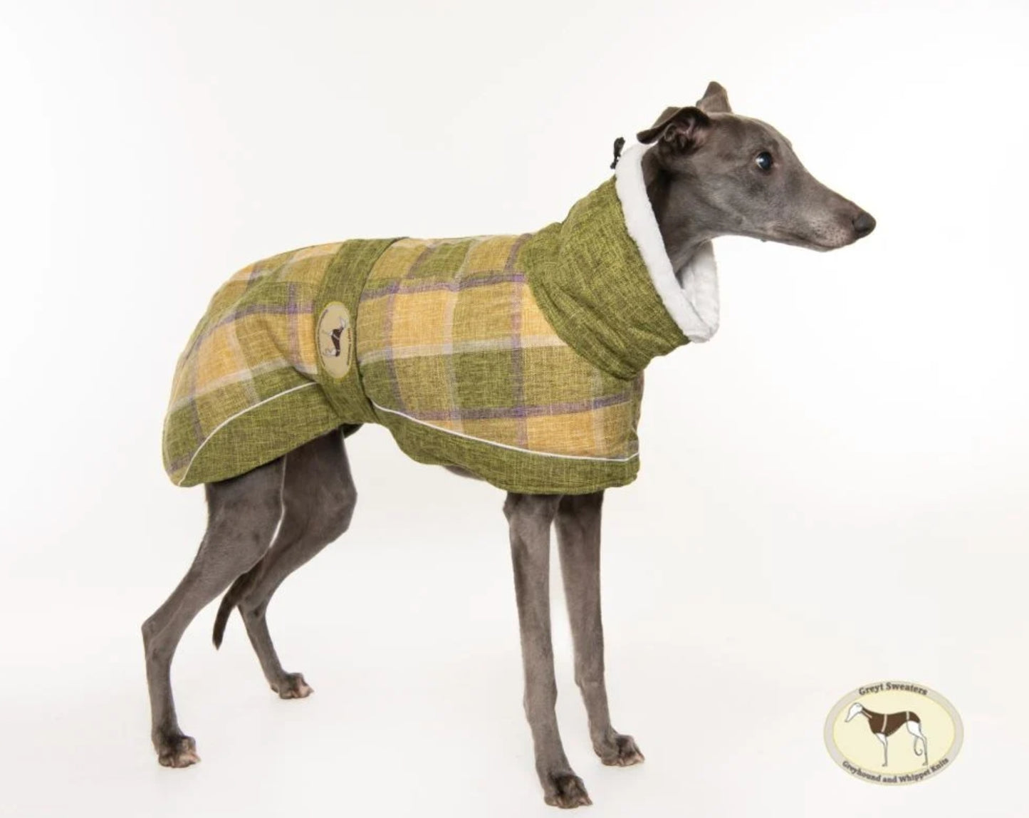 Willow tweed coat for whippets - the luxury tweed collection