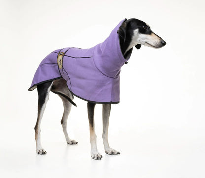 Heather Jersey Housecoat for Greyhounds and whippets - the jersey housecoat collection