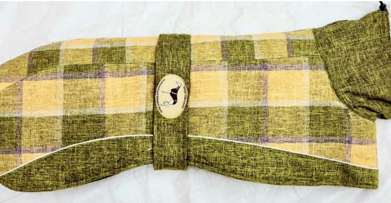 Willow tweed coat for greyhounds - the luxury tweed collection